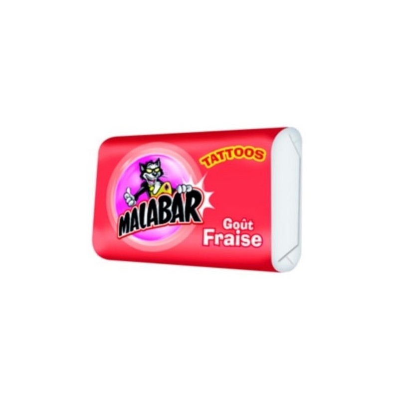 Chewing-gum Goût Fraise - Malabar - Allo Frangin