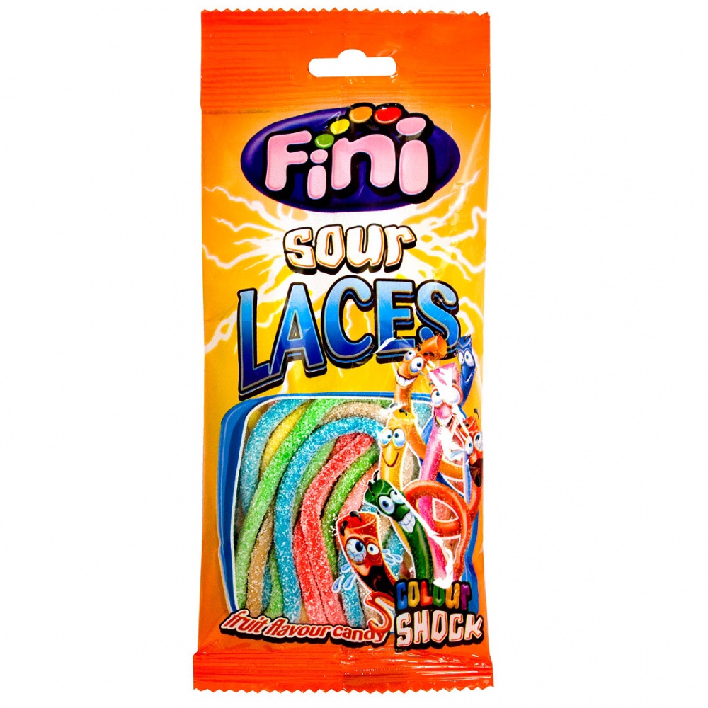 Bonbons Acidulés Laces 80g - Fini - Allo Frangin